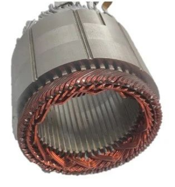180mm OD 6-Layer Hairpin Stator, 106mm Stack, PMSM for Servo Motors & Small Pumps