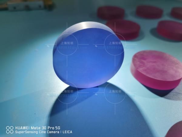 Al2o3 Synthetic Colored Doped Laser Sapphire Crystal