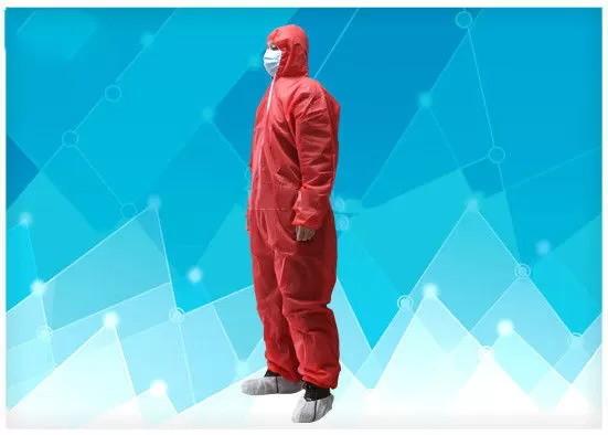 Disposable Protective Suit Practical Disposable Protective Coverall Acid Resistance For Criminal Investigation