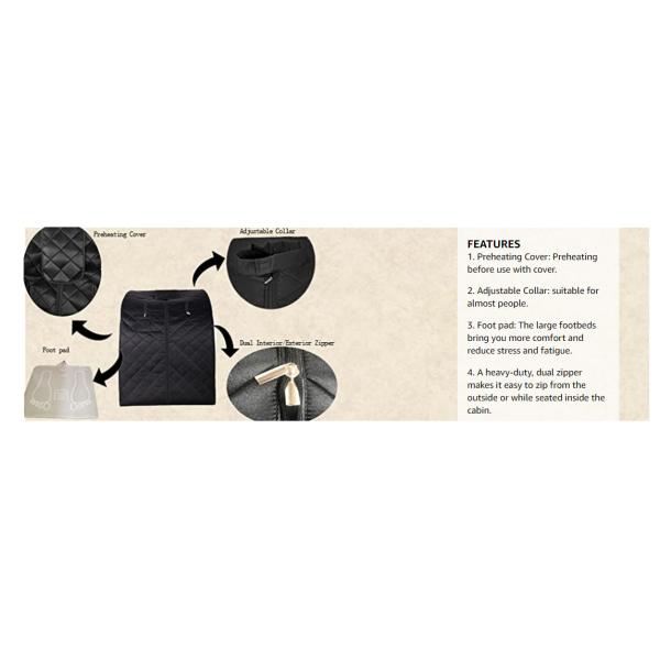 One Person Home Detox Therapy Modern Portable Far Infrared Sauna Enhanced Chair Spa Floor Pad