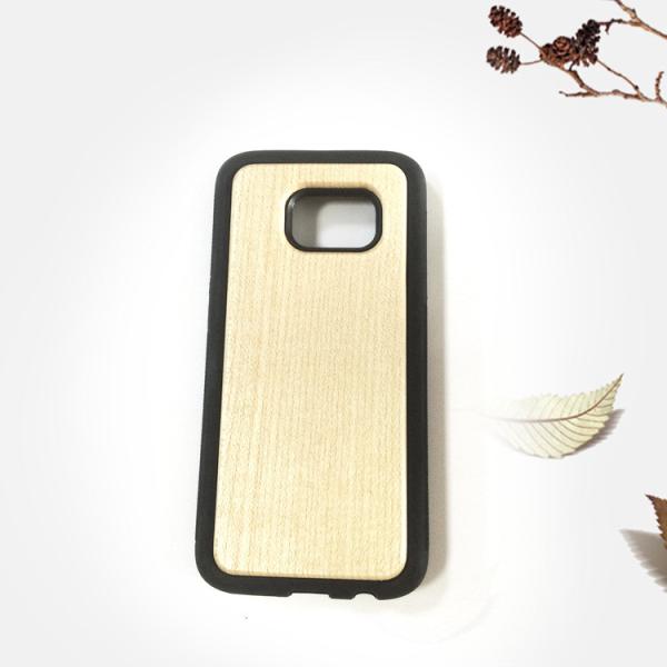 Soft TPU Samsung Wood Case Full Protective Design for Galaxy S7 Model