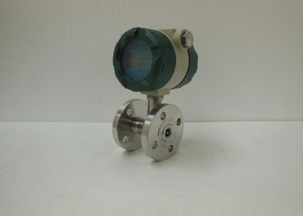 digital pannle wheel flow meter with flanged connection 4~20mA output