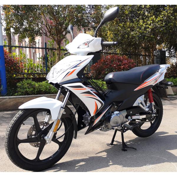 110cc Cub Dirt Bike Double Clutch , Air Cooling Engine Cub Motorbike