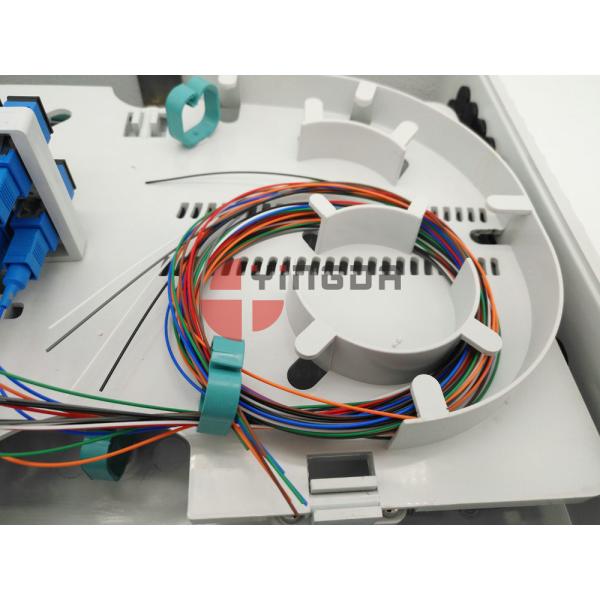 24 коробки с отрезками провода переходника СК/УПК, белизна доступа волокна портов терминальных коробки распределения Сплиттер 1*8 1*16