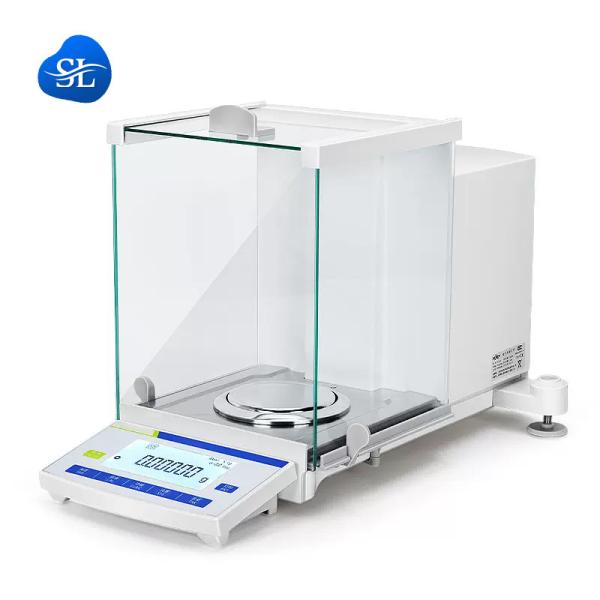 24W Laboratory Electronic Analytical Weighing Balance for Jewelry Minerals 0.01mg LCD