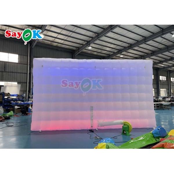 19Коммерческая надувная светодиодная палатка на открытом воздухе для вечеринок