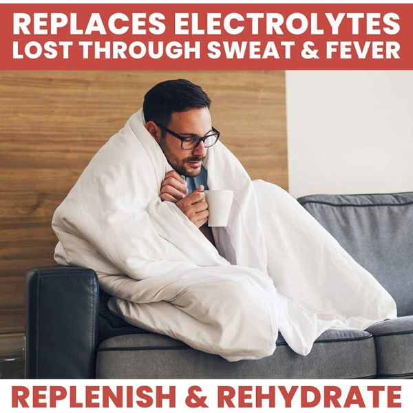 5-Vitamin Complex Electrolyte Hydration Powder Packets For Enhanced Endurance And Sports Hydration