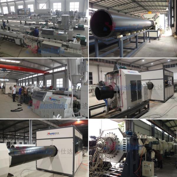 Fully Automated HDPE Pipe Extrusion Machinery with 20-2000mm Diameter Range and High-Efficiency Single Screw Extruder