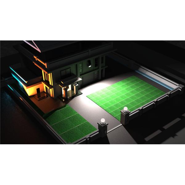 Crépuscule solaire de lumière d'inondation de degré de sécurité extérieur de rue à Dawn Waterproof IP67