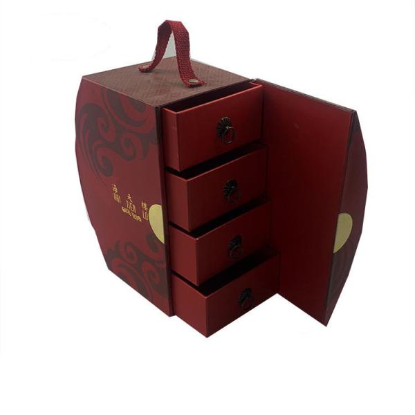 Изготовленная на заказ офсетная печать случаев 4c печенья коробки бумаги логотипа упаковывая бумажная