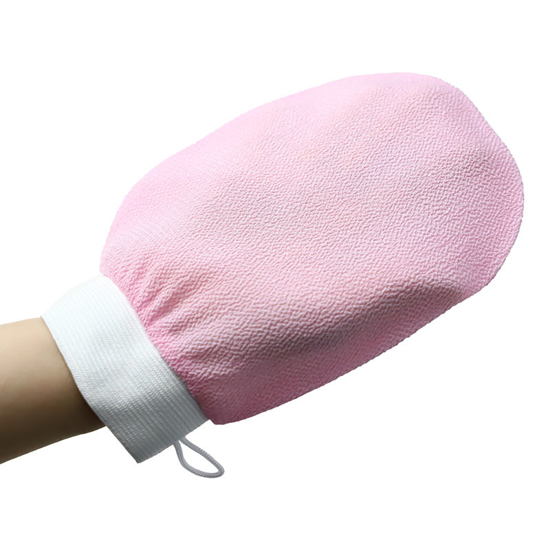 Bathroom 21x15cm Exfoliating Scrub Glove Exfoliating Scrub Glove Eco Friendly Light Weight