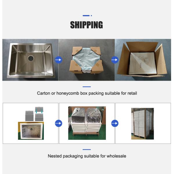 Кухонная раковина высококачественной нержавеющей стали шара Undermount одиночной Handmade