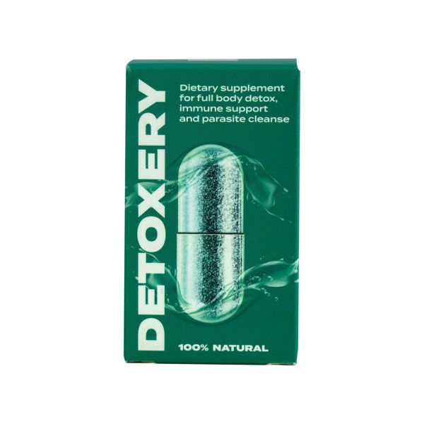 5-in-1 Natural Botanical Herbal Detox Supplement Premium GMP Certified Antiparasite Capsules 15 Capsules/Bottle
