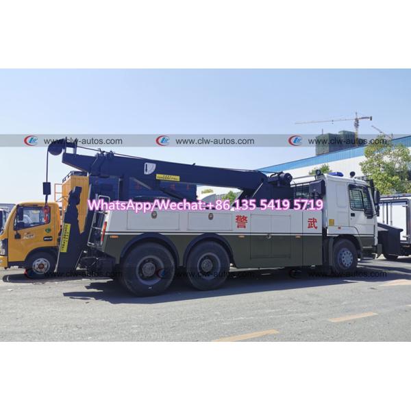 Sinotruck HOWO 6X6 371HP 20T 30T Off Road Wrecker