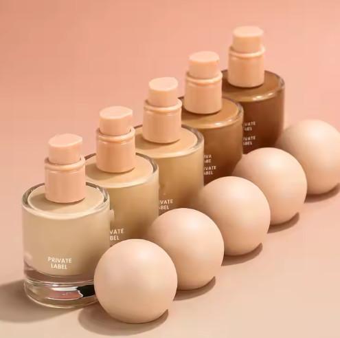 Private Label Full Coverage Makeup Moisturizing Brightening Concealer Waterproof Long Lasting Liquid Foundation for Women