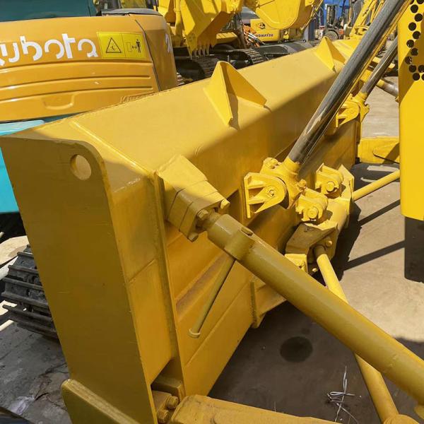 Japanese Original D65EX Used Komatsu Bulldozer 153kw Rated Power High Efficiency