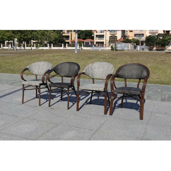 Aluminium	La chaise extérieure moderne de Tableau de café de meubles de jardin a placé UK-GD015