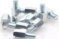 Carbon Steel M3 M4 M5 Hex standoff custom Galvanized Male And Female hexagon studs
