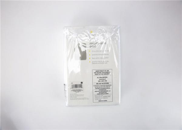 Non Woven Baby Diaper Changing Mat , White Non Toxic Diaper Changing Cushion