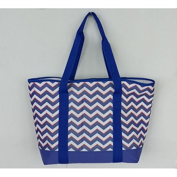 Portable Polyester insulated Cooler Bags For Women , Carry On Cooler Bag