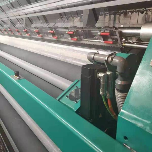 Geotextile Warp Knitting Machine 3bars Green Shade Net Manufacturing Machine
