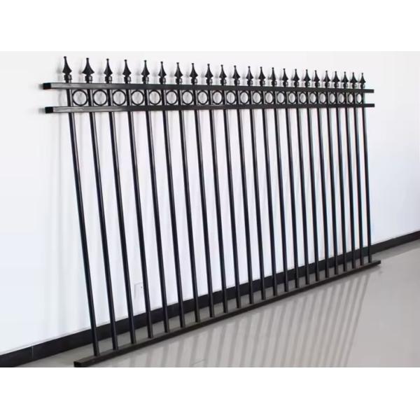 6ft x 8ft Wrought Iron Garden Fence Ornamental Iron Fence Steel Fence