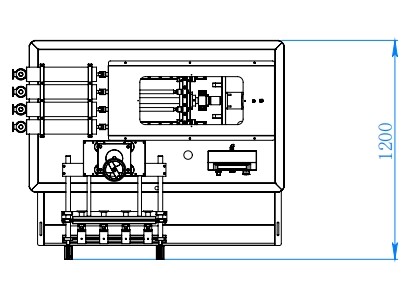Automatic Inline Multy Heads Horizontal Piston Filling Equipment System Volumetric Servo Driven