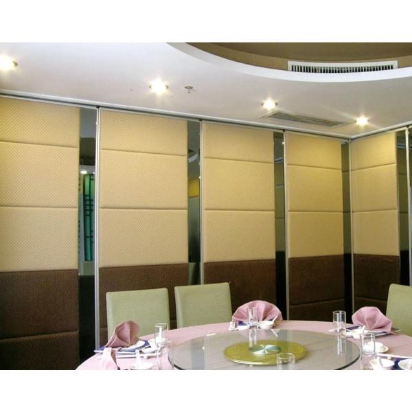 Functionality Aesthetic Appeal Movable Solid Partition Wall Customized Door