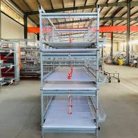 Tipo equipamento agrícola de 180 pássaros H da grelha da gaiola de bateria Q235A