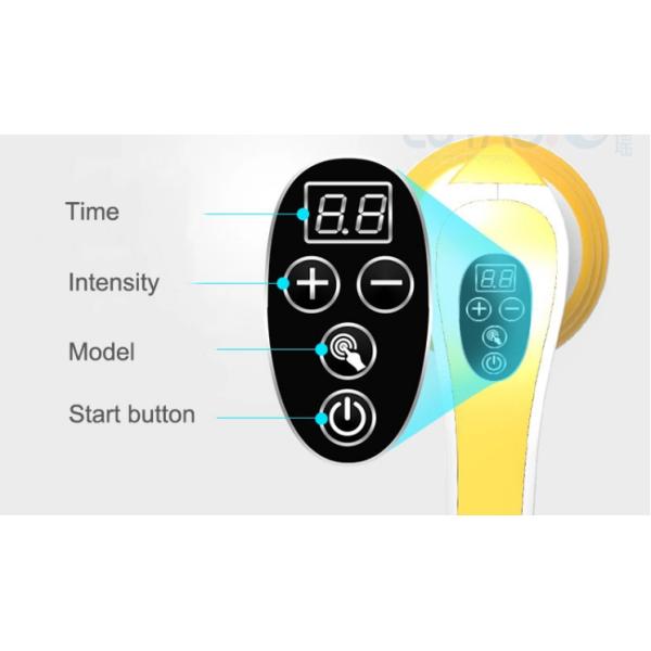 Wireless Handheld Slimming Anti Cellulite Electric Massager 8.4V Charger