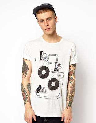 custom white biker t shirts for boys with roll sleeves t shirt design