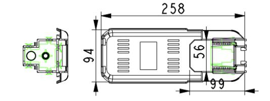 Outdoor 12 24 48 Core Dome Type Closure Fiber Cable Joint Box Fiber Optic Splice Closure