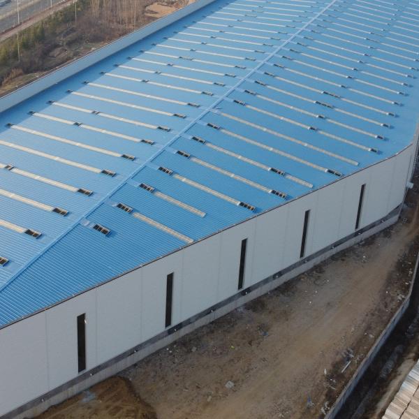 Construção pré-fabricada do grande período da construção da construção de aço da logística