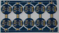 O diodo emissor de luz da placa do PWB da luz do diodo emissor de luz do OEM FR4 TG150 põe a espessura rápida da volta 1.5mm do PWB e a espessura do cobre 1oz
