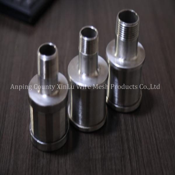 Stainelss Steel Filter Johnson Screen Nozzle, Wedge Wire Wrapped Water Filter Bottom Nozzle For Mixed Bed