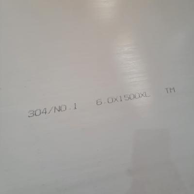 0.5 Mm Thick NO.1 Finish Stainless Steel Sheet 316l  With 1219mm Hot Rolled