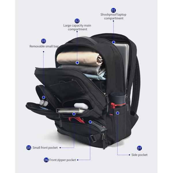 Fashion Business Travel Backpacks Outdoor College Student Carry On Laptop Backpack Anti Theft