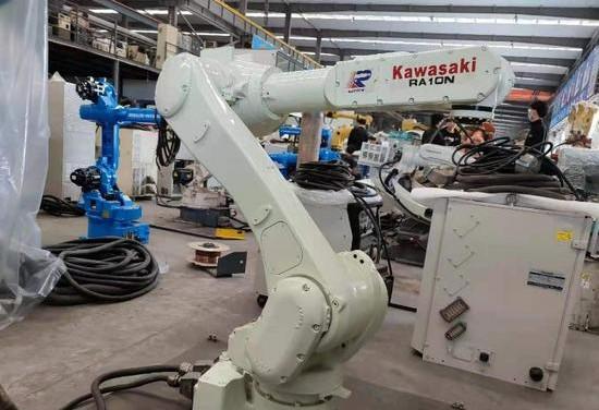 CP500L 6 Axis Used Kawasaki Robot With Gripper For Handling And Palletizing