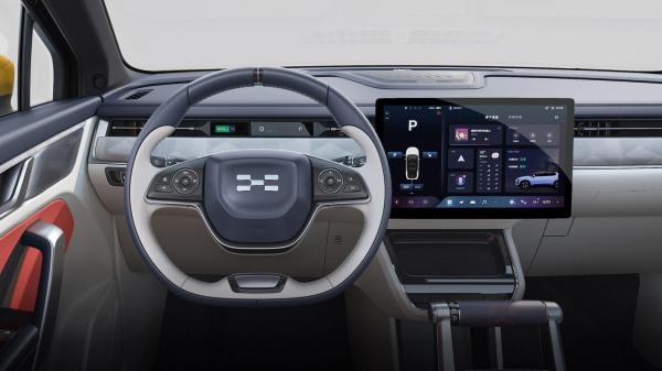 Carros inteligentes do cruzamento EV do carro elétrico 405km do certificado de Aiways U6 WVTA