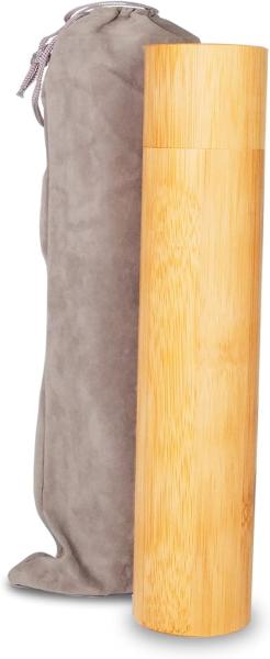 Small Bamboo Scattering Urn Tube for Human Ashes, ECO & Biodegradable Friendly Mini Bamboo Spreading Cremation