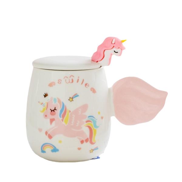 Ceramic Unicorn Mug with USB Heating Base 300ml