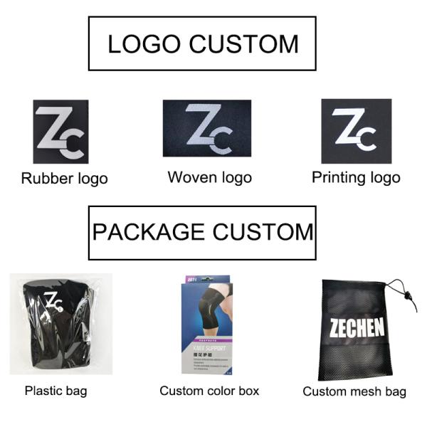 Compression Neoprene Knee Sleeves Weightlifting Wraps 5mm