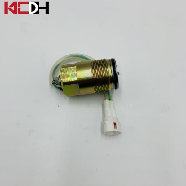 Tomada branca da válvula de solenoide da bomba hidráulica de Spare Parts SK200-6 da máquina escavadora de Kobelco com parafusos K3V112
