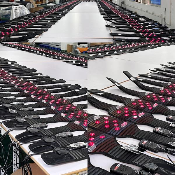 80W Power 8pcs Photon Lights Far Infrared PEMF Belt for Pain Relief