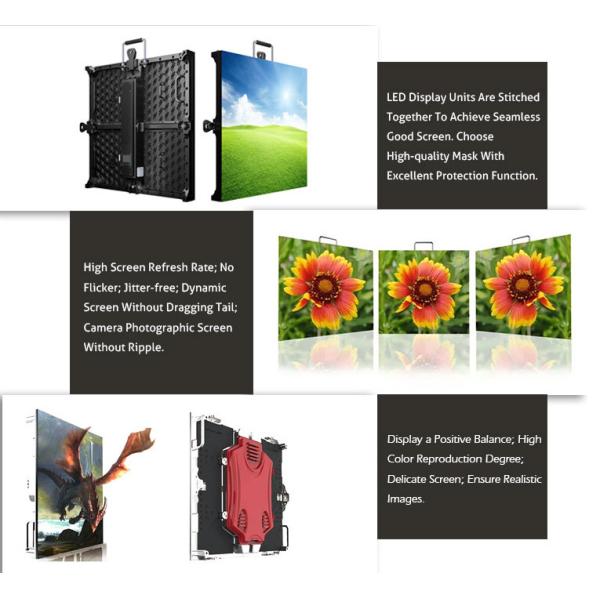 16 Escaneo de pantalla de vídeo LED interior P5mm para cine en casa