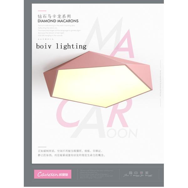 concise modern diamond Ma Long Series small/medium/big simple and fashionable bedroom/living room/balcony ceiling lamp