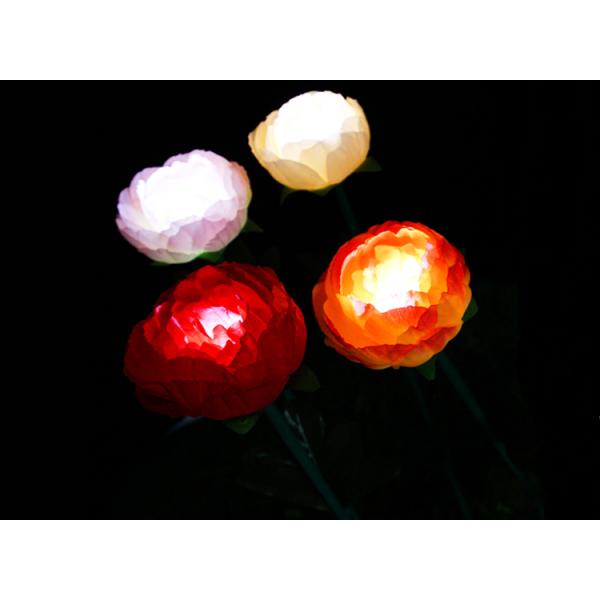 LED Simulation Peony Lights Wedding Scene Layout Lighting Festival Commercial Beauty Display Bright Decoration