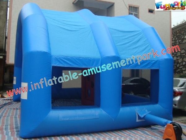 Commercial Inflatable Sports Games Football Soccer Goal For Playing