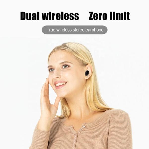 T6 call handfree TWS Blue tooth Earphones Wireless In-ear Touch Earbuds IPX6 Waterproof  Headset