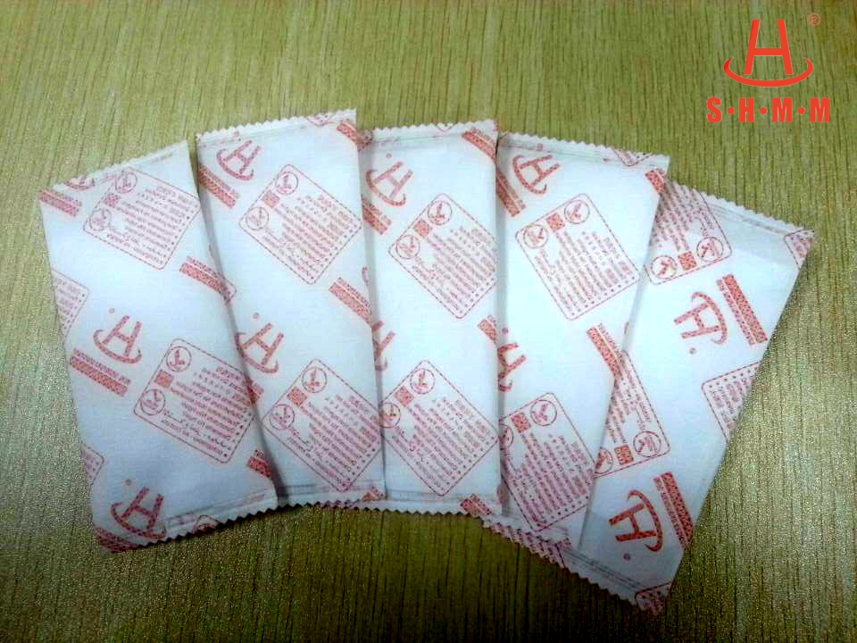 Non - Toxic Food Grade Desiccant Packs 5g For Electrical Appliances , Cable